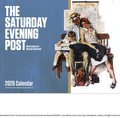 Good Value  The Saturday Evening Post Illustrations by Norman Rockwell  Stapled Calendar-7239