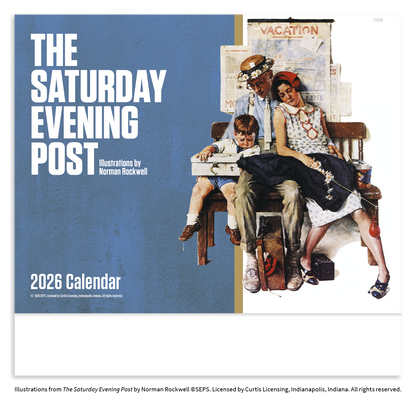 Good Value  The Saturday Evening Post Illustrations by Norman Rockwell  Stapled Calendar-7239