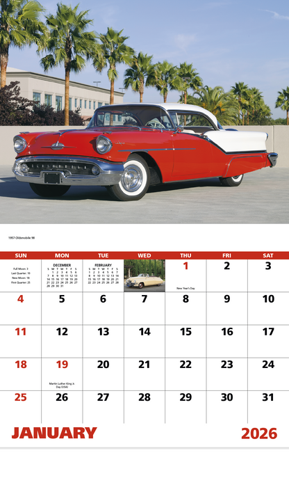 Good Value Classic Autos  Stapled Calendar-7242