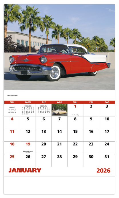 Good Value Classic Autos  Stapled Calendar-7242