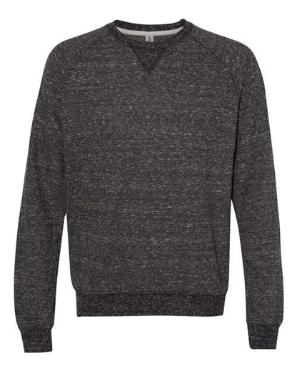 Unisex Snow Heather French Terry Crewneck Sweatshirt