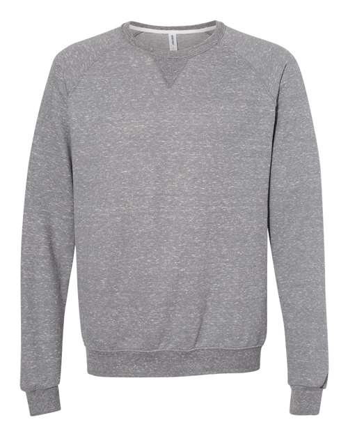 Unisex Snow Heather French Terry Crewneck Sweatshirt