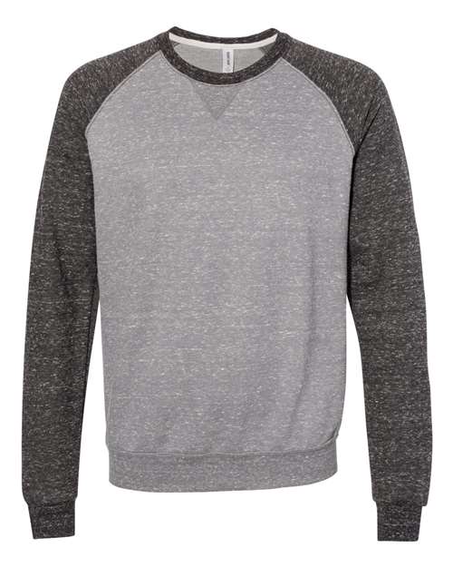 Unisex Snow Heather French Terry Crewneck Sweatshirt