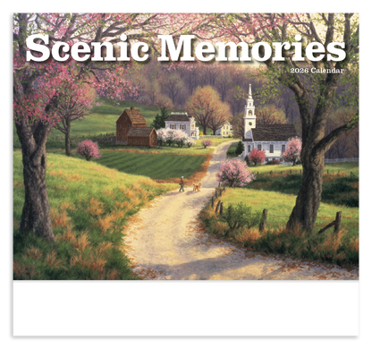Good Value Scenic Memories  Stapled Calendar-7246