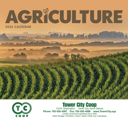 Good Value Agriculture  Stapled Calendar-7247