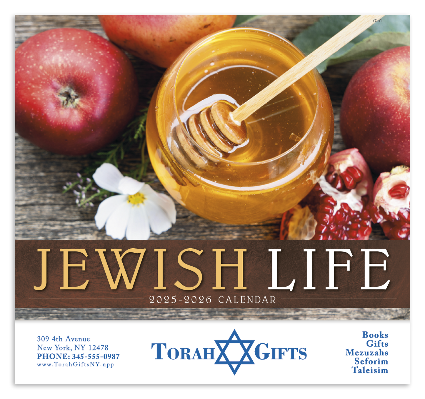 Good Value Jewish Life  Stapled Calendar-7251