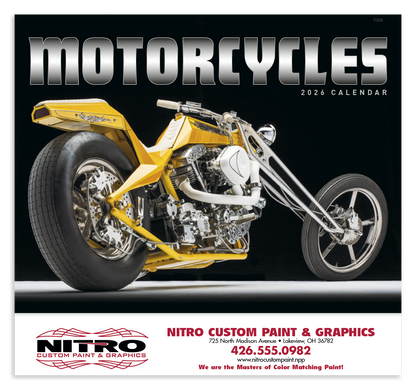 Good Value Motorcycles  Stapled Calendar-7256