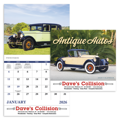 Good Value Antique Autos Calendar-7257
