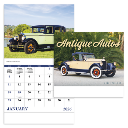 Good Value Antique Autos Calendar-7257