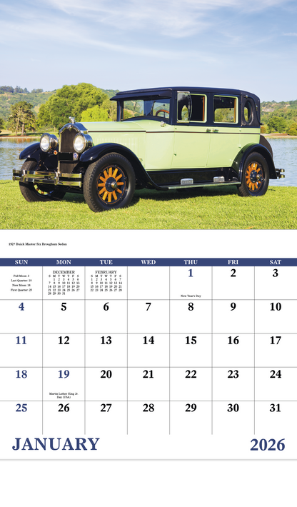 Good Value Antique Autos Calendar-7257