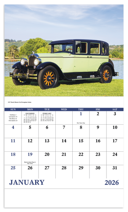 Good Value Antique Autos Calendar-7257
