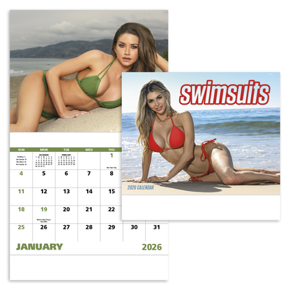 Good Value Swimsuits  Stapled Calendar-7265