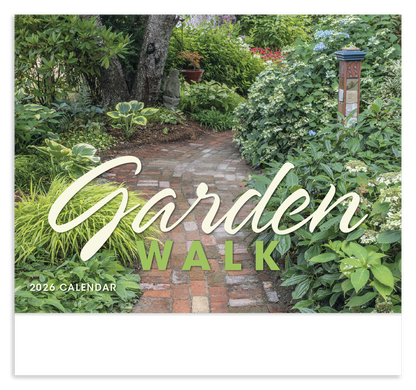Good Value Garden Walk  Stapled Calendar-7277