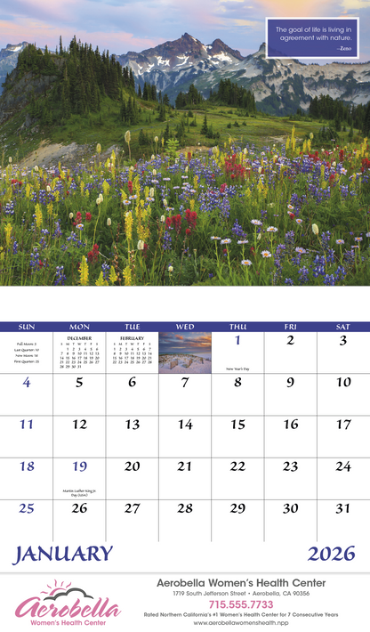 Good Value Inspirations for Life  Stapled Calendar-7279