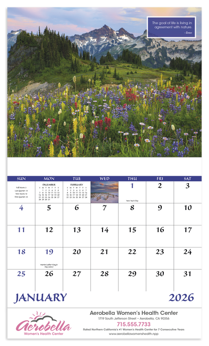 Good Value Inspirations for Life  Stapled Calendar-7279