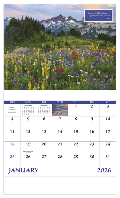 Good Value Inspirations for Life  Stapled Calendar-7279