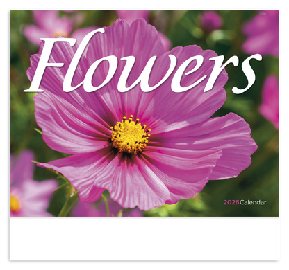 Good Value Flowers  Stapled Calendar-7280