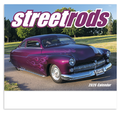 Good Value Street Rods  Stapled Calendar-7283