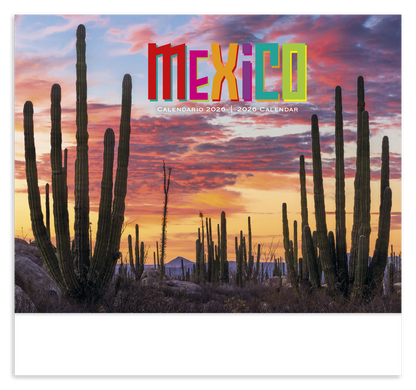 Good Value Mexico  Stapled Calendar-7287