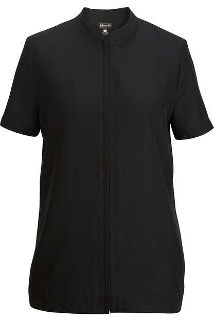 Ladies Essential Soft-Stretch Full-Zip Poly Tunic - 7292