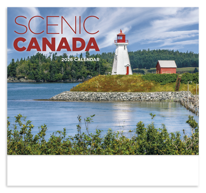 Good Value Scenic Canada  Stapled Calendar-7302