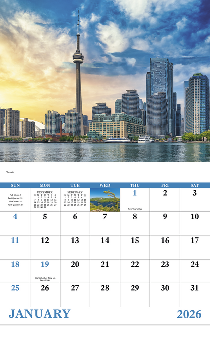Good Value Images of Ontario  Stapled Calendar-7306