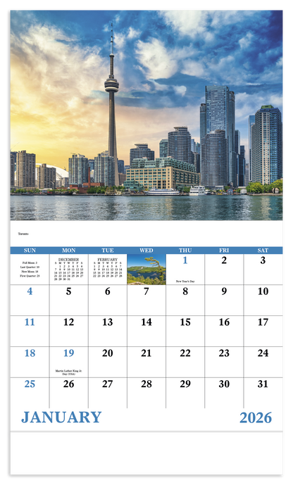 Good Value Images of Ontario  Stapled Calendar-7306