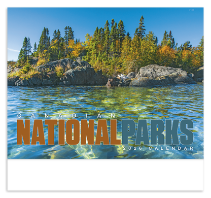 Good Value Canadian National Parks  Stapled Calendar-7313
