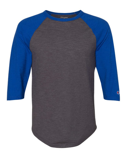 Champion Premium Fashion Raglan Three-Quarter Sleeve Baseball T-Shirt - CP75