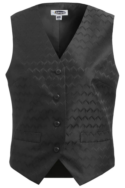 Ladies Swirl Brocade Vest - 7391