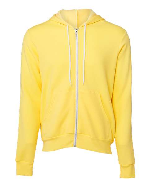 Unisex Sponge Fleece Full-Zip Hoodie Sweatshirt