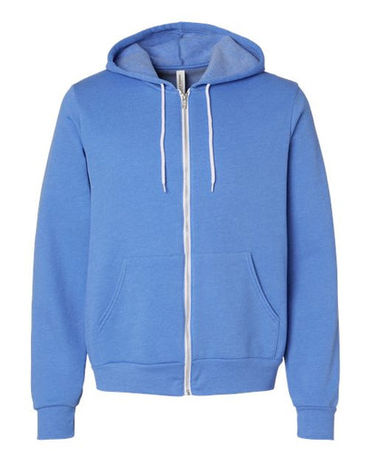 Unisex Sponge Fleece Full-Zip Hoodie Sweatshirt