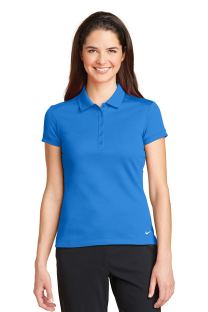 Nike Women's Dri-FIT Solid Icon Pique Modern Fit Polo.