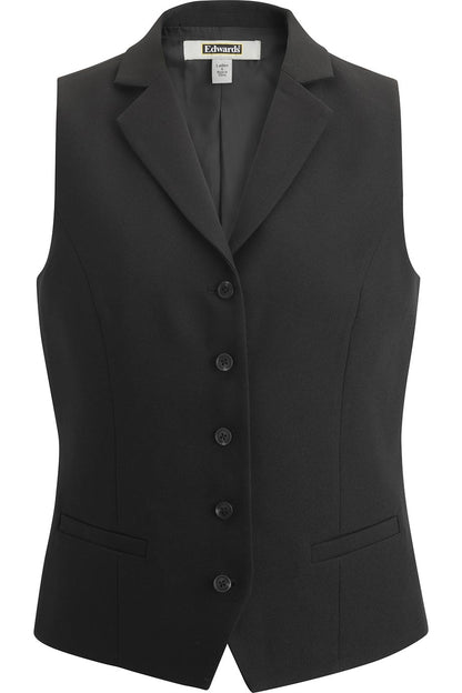 Ladies Dress Lapel Vest - 7496