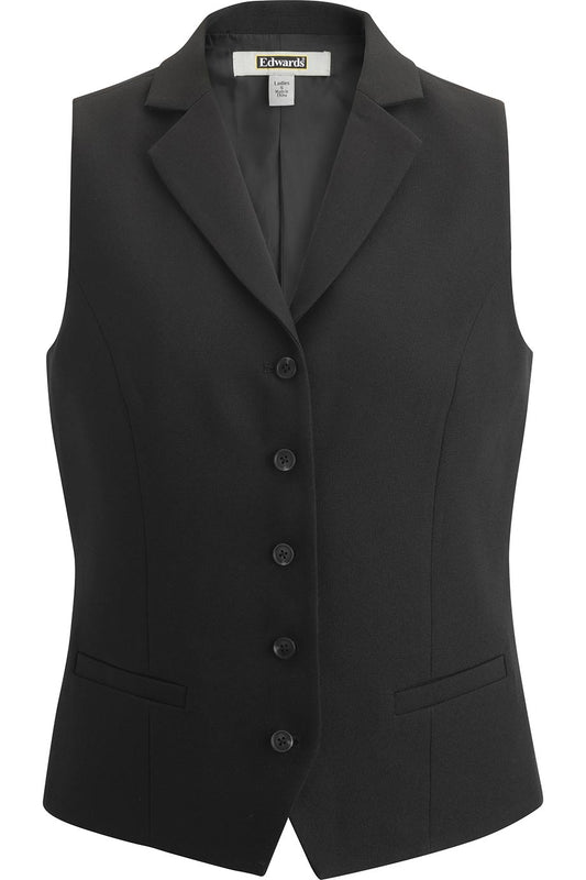 Ladies Dress Lapel Vest - 7496