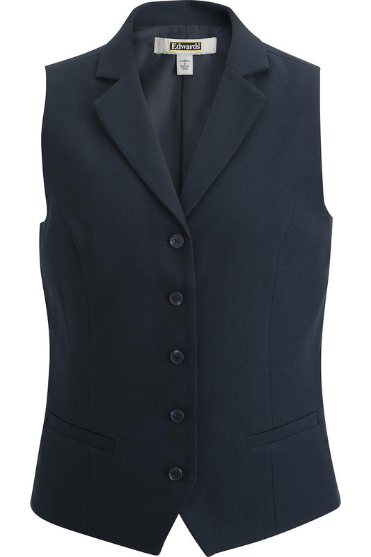 Ladies Dress Lapel Vest - 7496