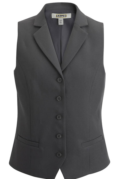 Ladies Dress Lapel Vest - 7496