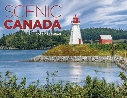 Good Value Scenic Canada  Window Calendar-7502