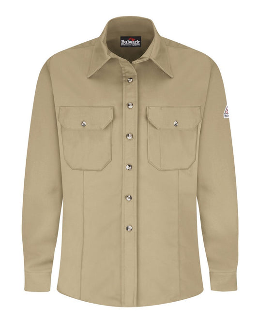 Bulwark Women's Dress Uniform Shirt - EXCEL FR® ComforTouch - SLU3