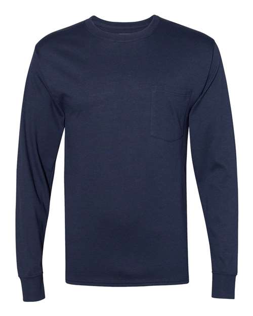 Unisex Workwear Long Sleeve Pocket T-Shirt
