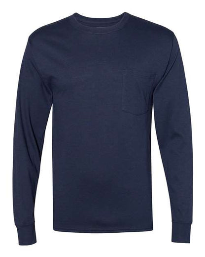 Unisex Workwear Long Sleeve Pocket T-Shirt