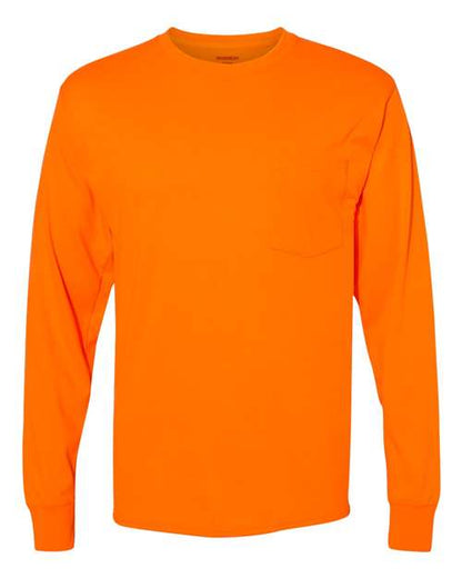 Unisex Workwear Long Sleeve Pocket T-Shirt