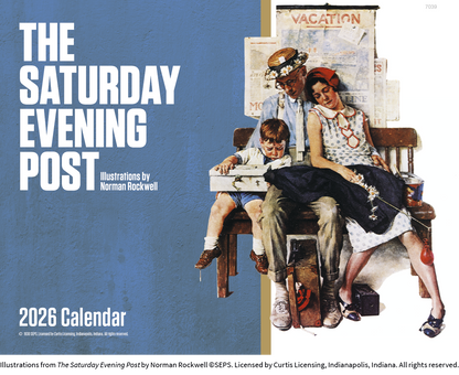 Good Value The Saturday Evening Post  Window Calendar-7539