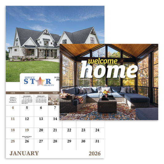 Good Value Welcome Home  Window Calendar-7549