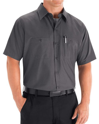Men's Tall Mimix™ Short Sleeve Work Shirt