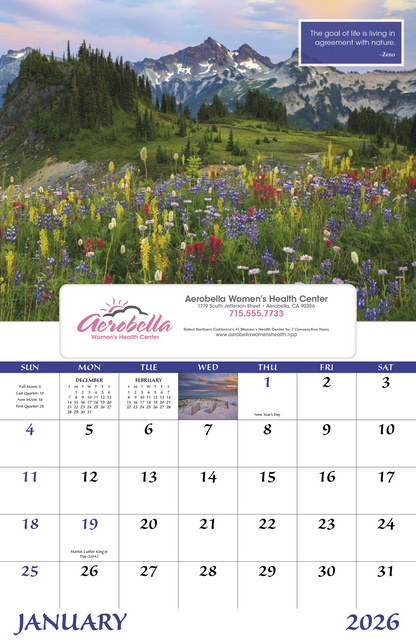 Good Value Inspirations for Life  Window Calendar-7579