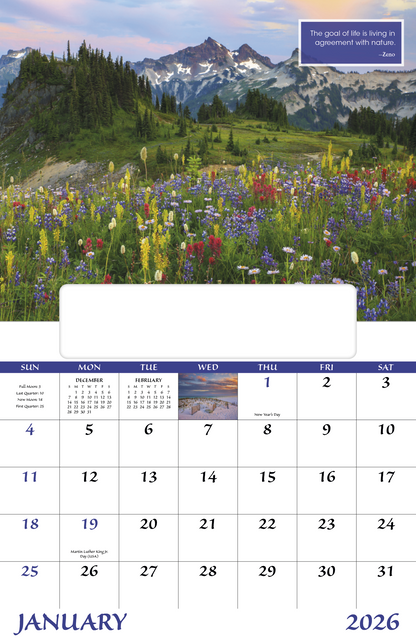 Good Value Inspirations for Life  Window Calendar-7579