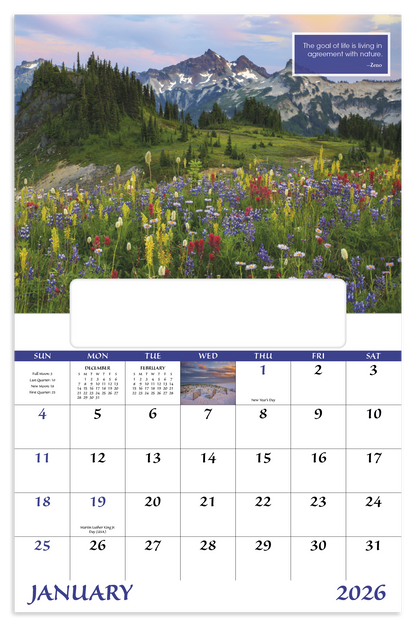 Good Value Inspirations for Life  Window Calendar-7579