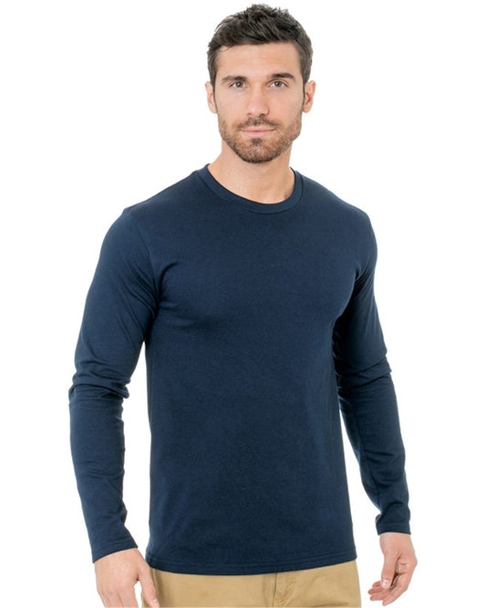 Bayside Fine Jersey Long Sleeve T-Shirt - 9550