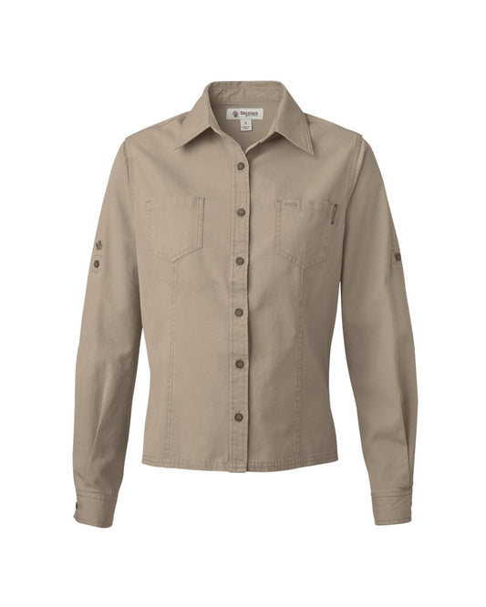 DRI DUCK Sawtooth Collection Women's Mortar Long Sleeve Shirt - 8284
